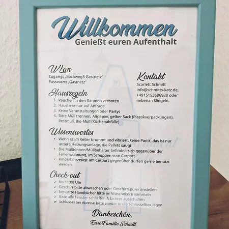 Familien-apartment Schmitts Katz * Herrstein