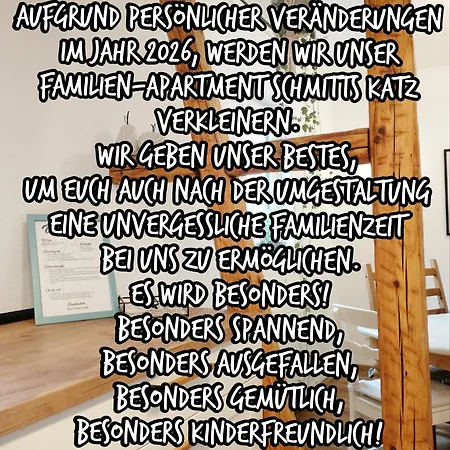 Familien-apartment Schmitts Katz Apartament *