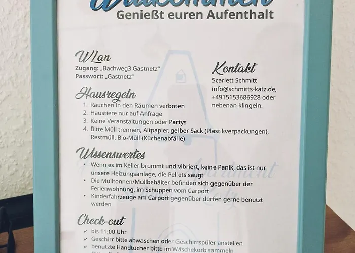 Familien-apartment Schmitts Katz * Herrstein